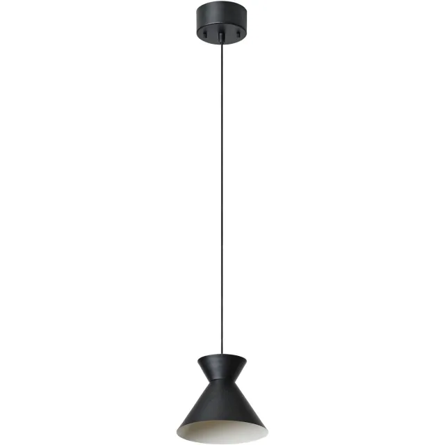 Osram DECOR Taille Hanglamp E27 Zwart 200mm, Staal, beweegbare kop, voor Eetkamer Modern, IP20