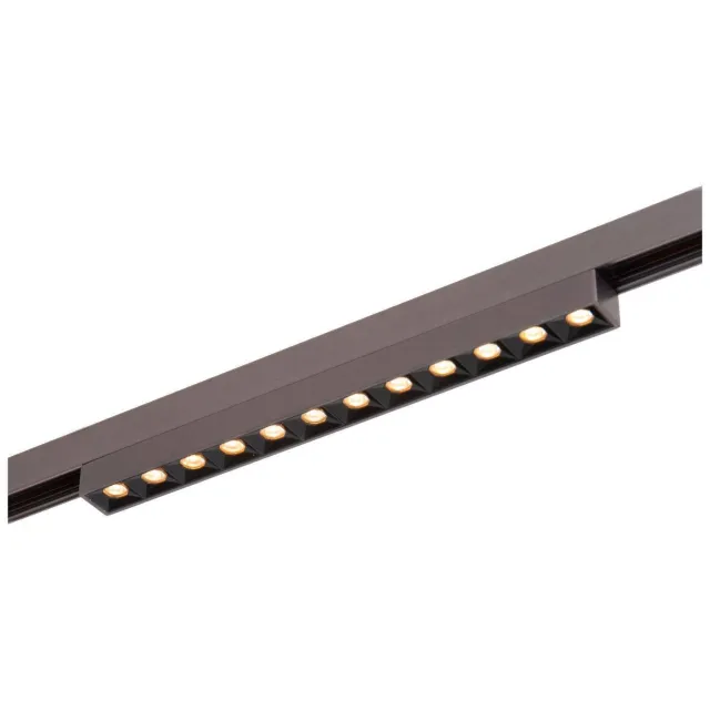 Lucide aluminium dimbare LED railverlichting - zwart chroom Mat zwart chroom