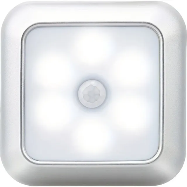 QX Trades Led lamp op batterij- beweging sensor wit- Badkamer- Trap- Kastlamp- wandlamp binnen