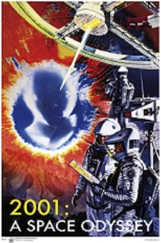 Posterpoint Poster 2001: A Space Odyssey-Stanley Kubrick (68x98cm) Multi
