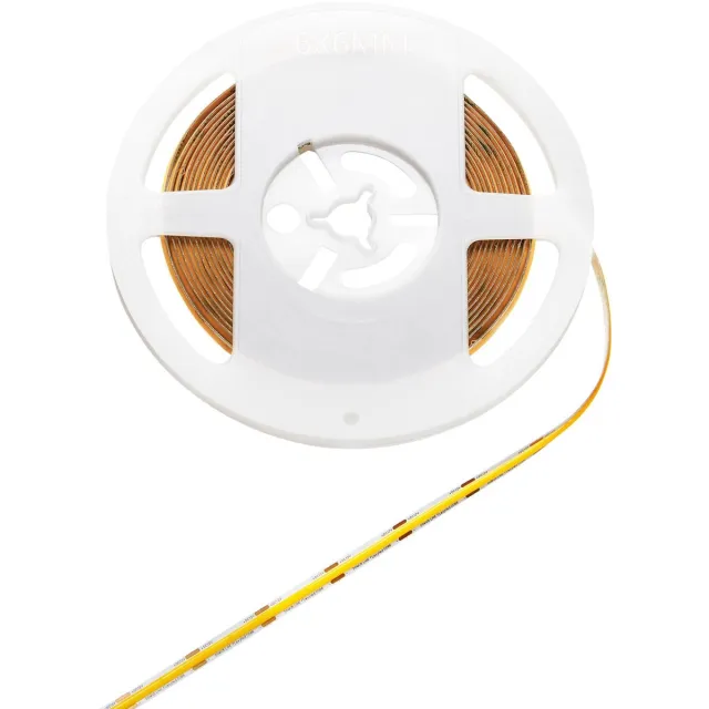 Sotech LED-strip Domus-Line COB 6 mm 12 V / 10 W, warm wit (2700 K), dimbaar, lengte 5 m, CRI >90, beschermingsgraad IP20, 90 lm/W, LED-strip LED-strip 5 m warm wit