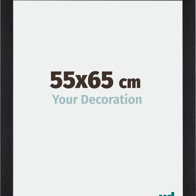 yd. Your Decoration - Fotolijst 55x65 cm - MDF - Zwart Mat - Mura