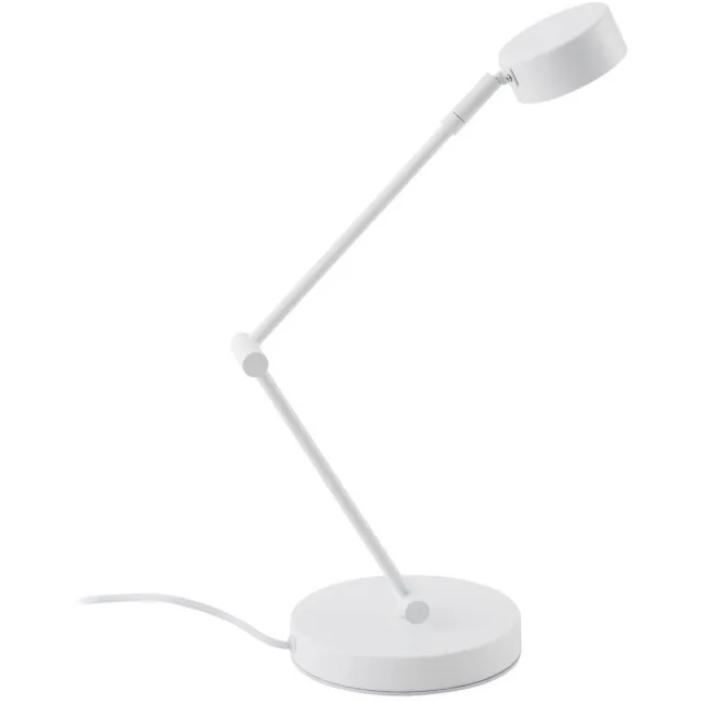 Lindby bureaulamp - 1licht - ijzer - H: 36 cm - GX53 - wit mat