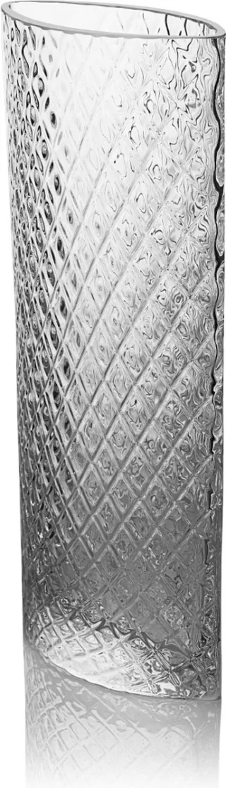 Skloglass Handgemaakt kristallen Lilie vaas 30cm - Kristal