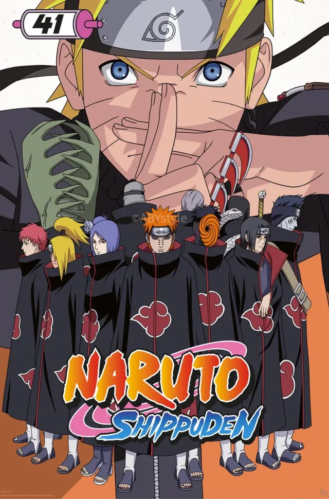 ABYSTYLE Poster Naruto Shippuden - Manga cover 61x91,5cm Divers