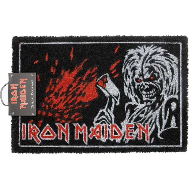 iron maiden Run To The Hills Unisex Deurmat - meerkleurig - Standard multicolor