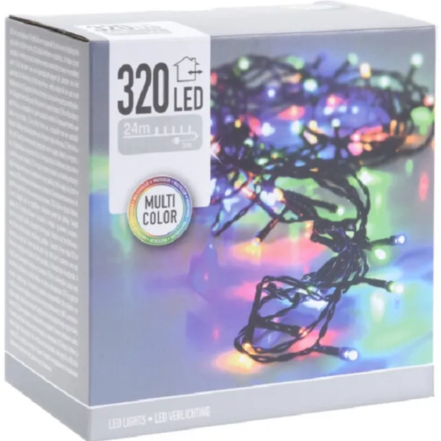 DecorativeLIghting LED-verlichting - 320 LED's - 24 meter - Multicolor