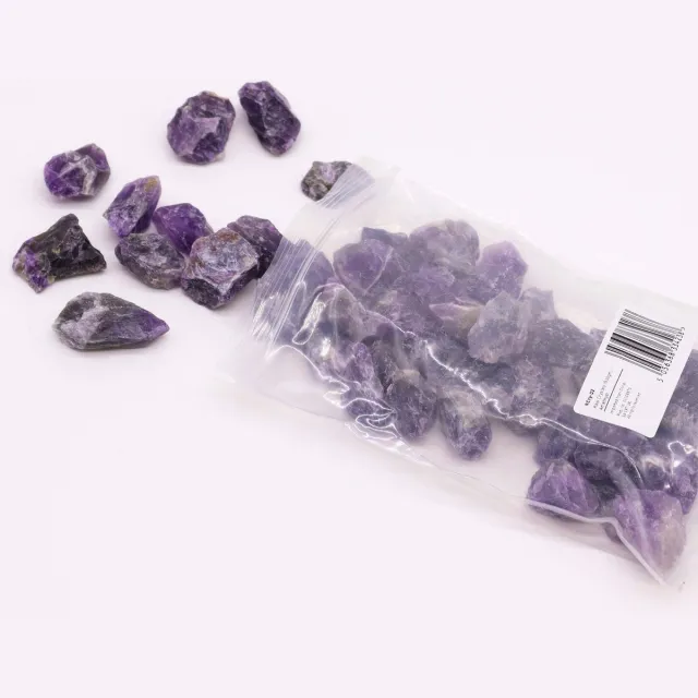 Ancient Wisdom Ruwe kristallen (500 g) - Amethist Grijs