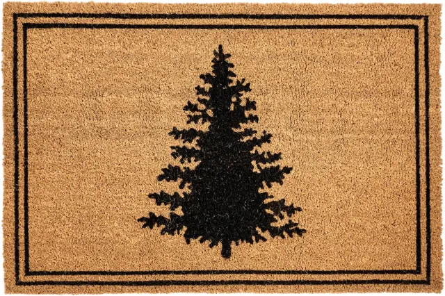 Beliani MANAPAO - Deurmat - Natuurlijk - 60 x 90 cm - Kokos