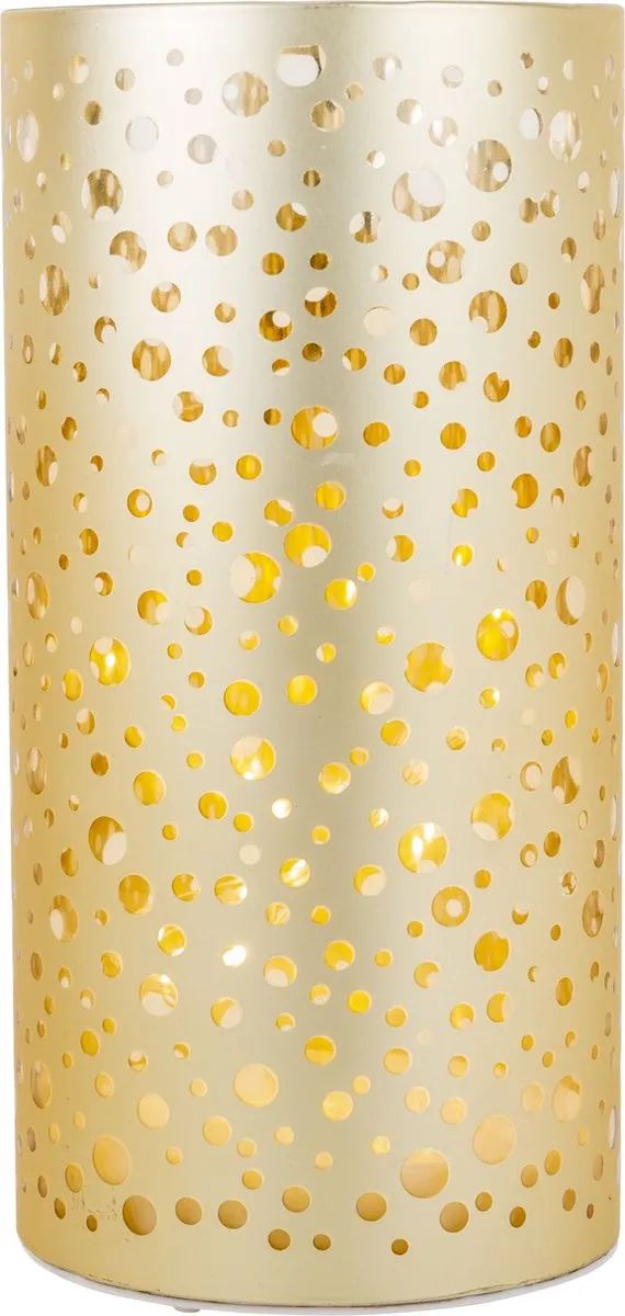 Cosy & Trendy Cosy&Trendy Lamp Dots - LED - EXCL.3XAA Batterij - Goud