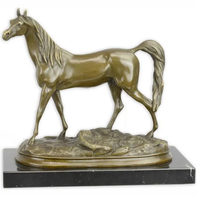 De Splinter B.V. EEN BRONZEN BEELD VAN IBRAHIM, HET ARABISCHE PAARD brons