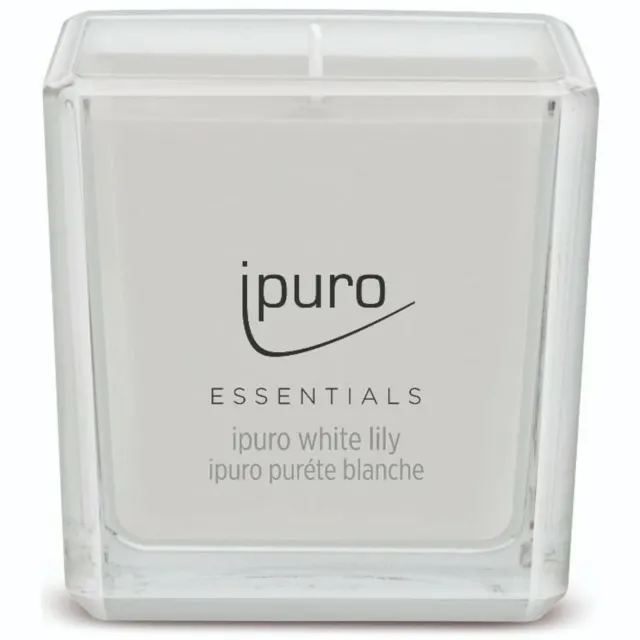 Ipuro Geurkaars White Lily 125 gram wit
