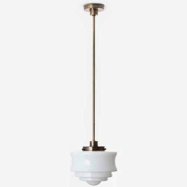 Coloured by Art Hanglamp Nordic 20's Brons - Art Deco Trade