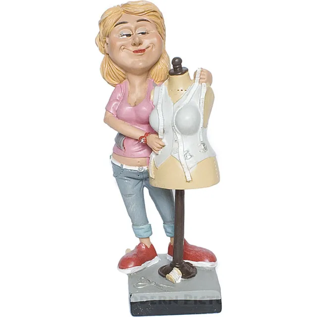 MadDeco Warren Stratford - kledingmaakster - styliste - polystone - 15cm zie foto