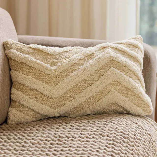 Milton & Oldbrook Sierkussen 50 x 30 cm Inclusief Vulling Vilnius Groen