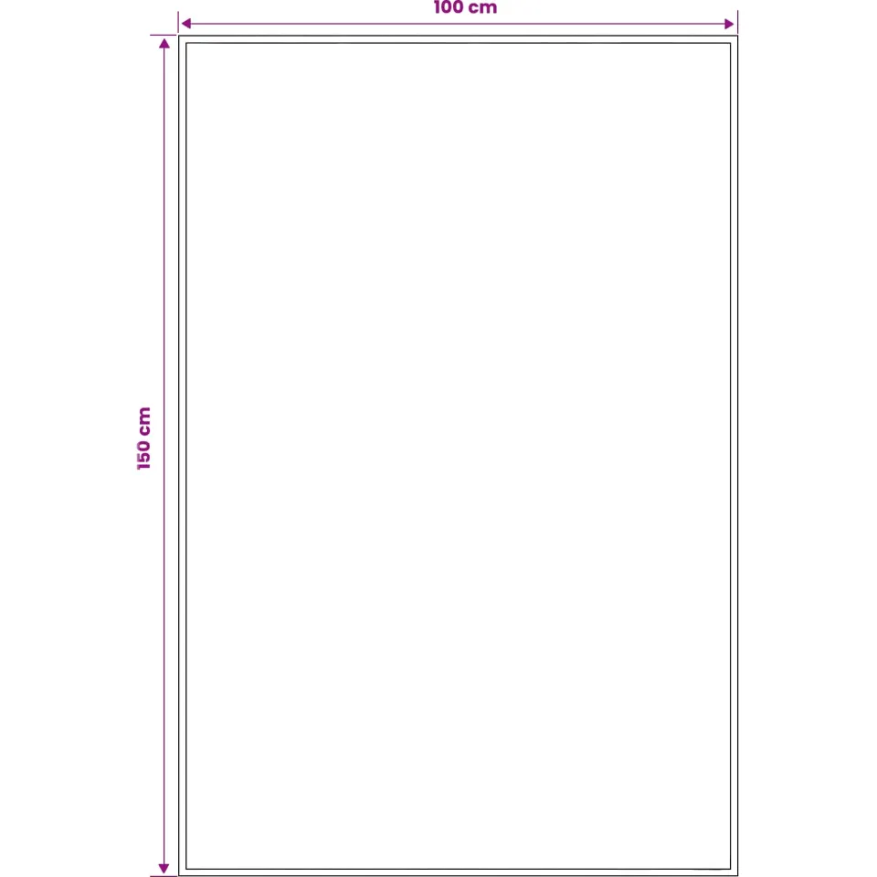 vidaXL Tapijtloper FLORNES Geweven Bruin Zigzag 100 x 150 cm PP 7 mm, foto 3