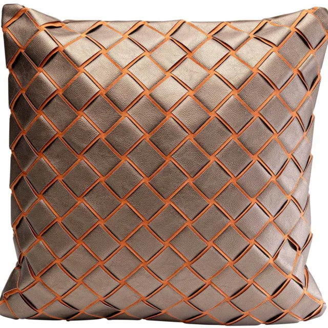 Kare Design Kussen Zoe Patches Kare Design Bruin