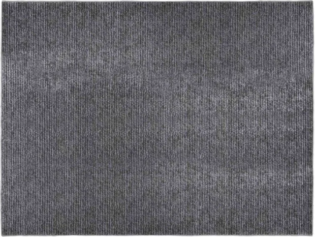 vidaXL Tapijt - Antraciet - 300 - x - 400 - cm - 100% - Polyester - 3 - mm - Wasbaar