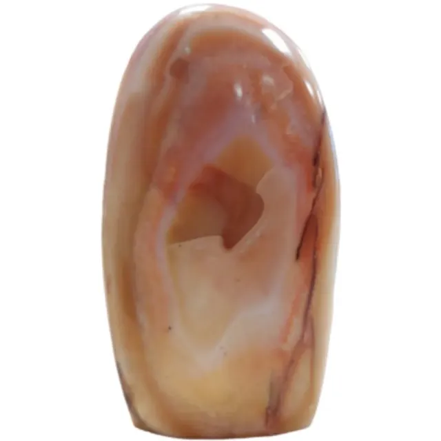 Ruben Robijn Carneool sculptuur 200-300 gram (Madagaskar) Oranje