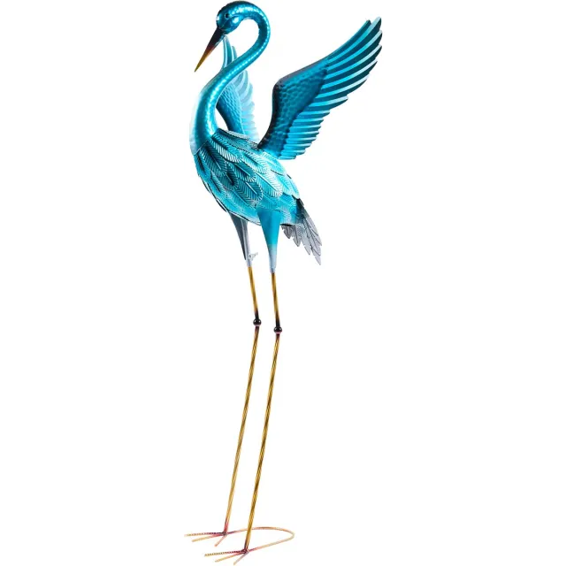 Beliani MASBATE - Buitendecoratie - Blauw - IJzer