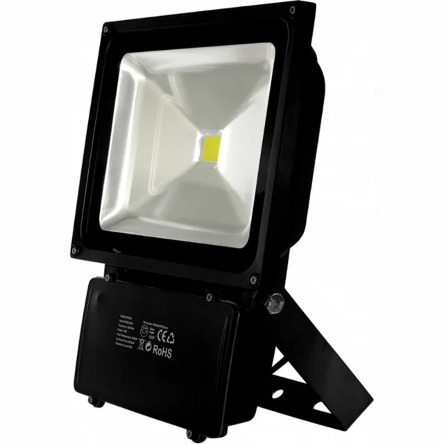 ABC-Led 70W LED Schijnwerper Koud Wit zwart