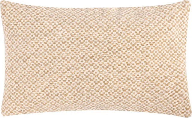 Hoyz Small Kelim Pampas Kussen | 30 X 50 | Sierkussen Voor Woonkamer Of Slaapkamer Beige