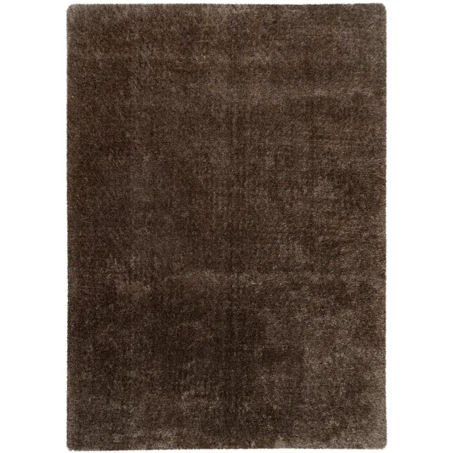 Dutch XXL Fluffy Vloerkleed | Tapijt | Glamour | Uni | Taupe | 200x290 cm