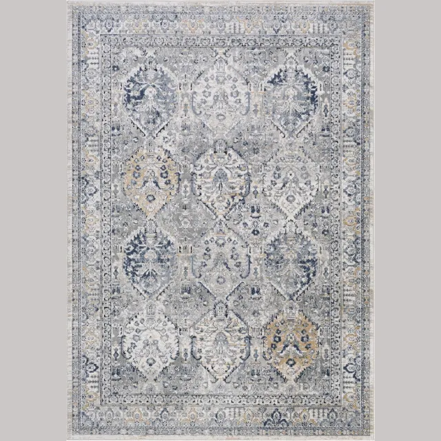 Surya Camilla vloerkleed oosters vintage lichtgrijs