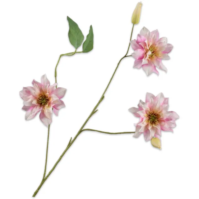 Silk-ka Kunstbloem - creme - H98 cm Crème