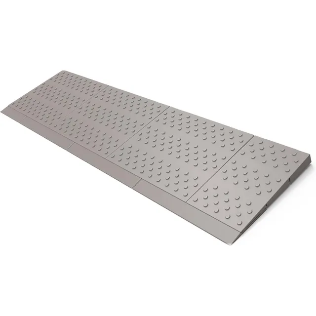 SecuCare Senior Drempelhulp - Kunststof - Secu - SecuCare Senior modulaire drempelhulp, 1 laags Grijs