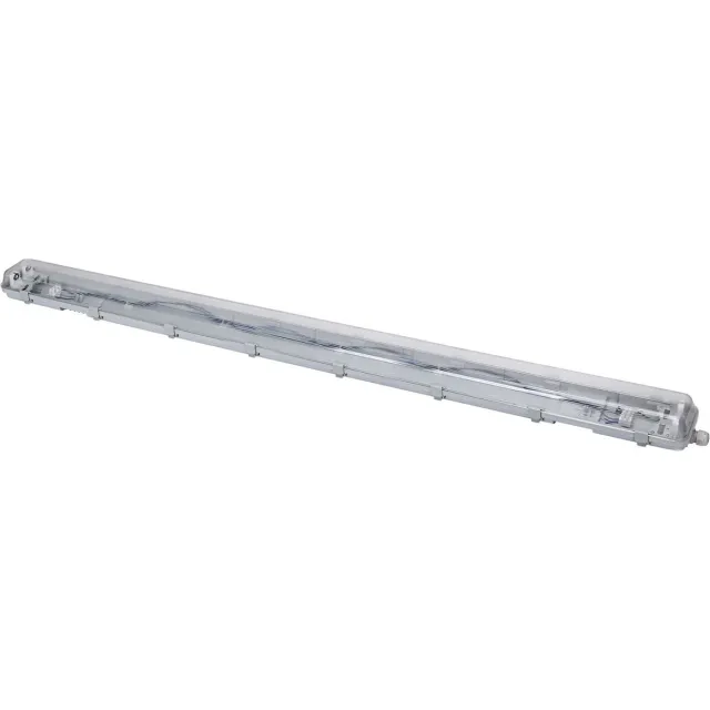 Velvalux LED Waterdichte TL Armatuur - Velvalux Strela - 150cm - Dubbel - Koppelbaar - Waterdicht IP65 Grijs