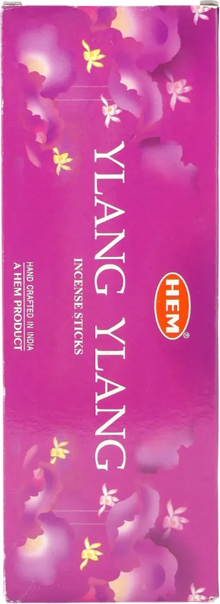 HEM Wierook - Ylang Ylang - Slof (6 pakjes/120 stokjes) Transparant