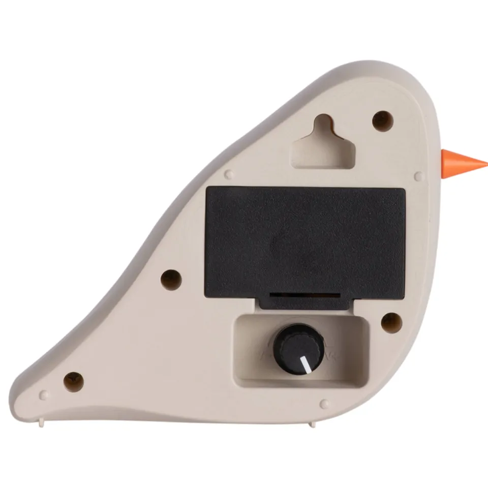 Karlsson Bird soundbox tafelklok warmgrijs, foto 2