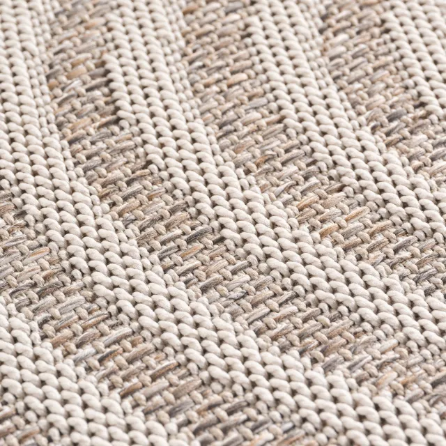 Ayyildiz Desert – Buitenkleed – Beige – Boho – Ø 200 cm rond