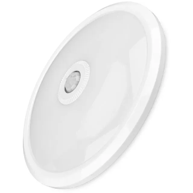 BES LED LED Plafondlamp met Sensor - 15W 1460lm - Koud Wit 6500K - Brinton Sensin