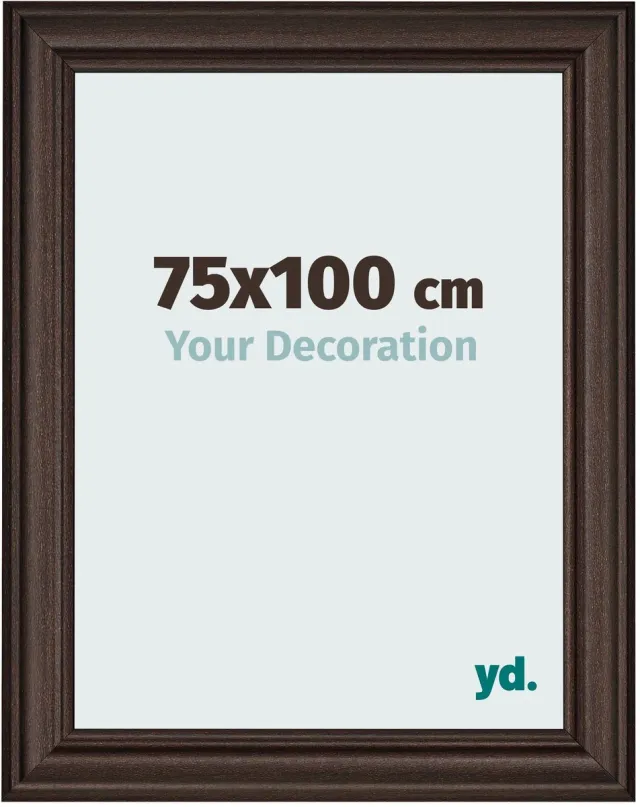 yd. Your Decoration - Fotolijst 75x100 cm - MDF - Eiken Donker - Lazio