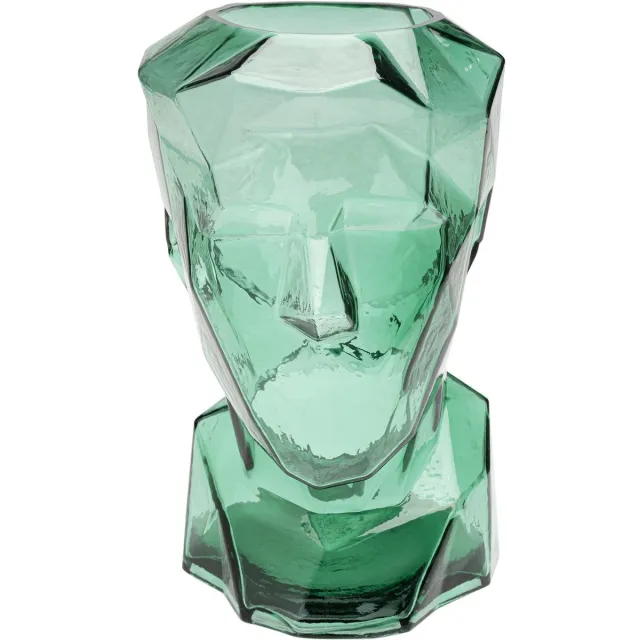 Kare Design Vaas Prisma gezicht groen 30cm Kare Design
