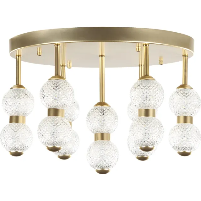 Beliani YOWAKA - Hanglamp - Goud - Metaal