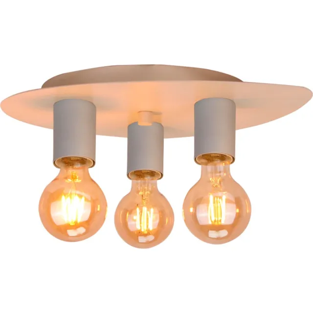 Chericoni Verlichting Chericoni Colorato Plafondlamp - 3-lichts - Lichtgrijs - Metaal