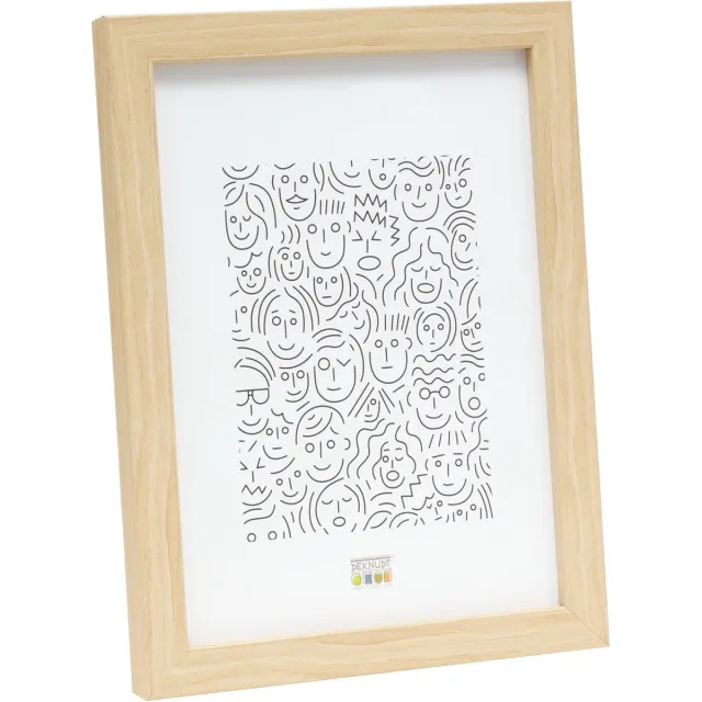 Deknudt Frames Fotolijst - Naturel - S43AH1 - Voor foto: 20x28 cm