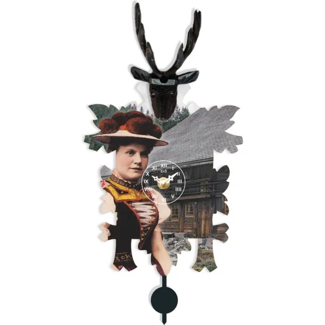 Trenkle 3031_PQ - Wandklok - kwarts - ExS Line meerkleurig
