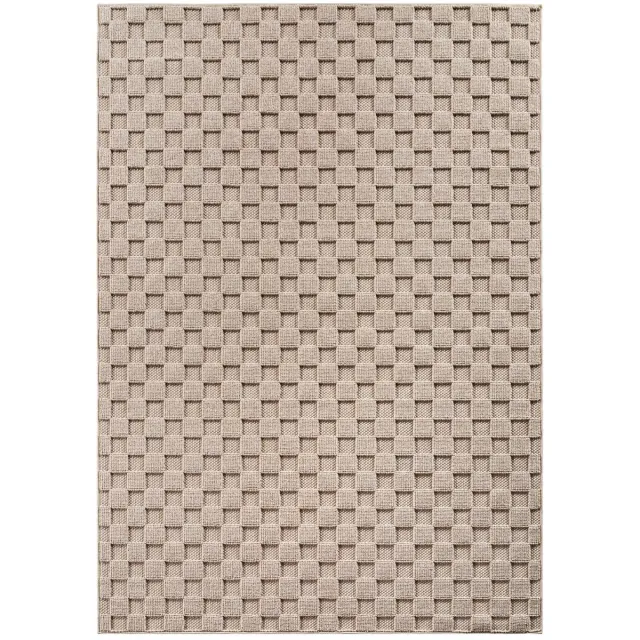 Dutch XXL Modern Vloerkleed | Tapijt | Helix | Gevlochten | Beige | 160x230 cm