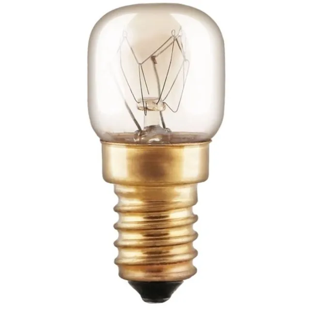 Patron Ovenlamp E14 - 15W 70lm - Warm Wit Licht - T22 - 300°C Hittebestendig - 1 stuk
