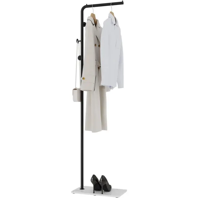 DailySupplies® Kapstok Staand - Garderoberek - Kledingrek Haken- Industrieel Zwart