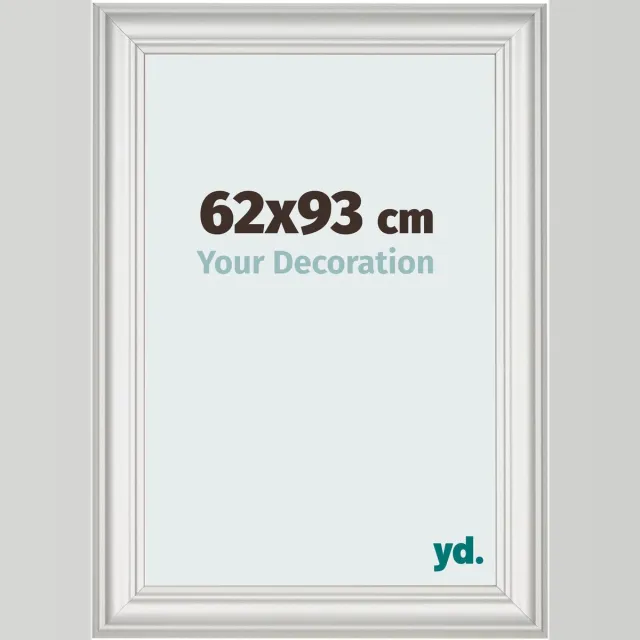 yd. Your Decoration - Fotolijst 62x93 cm - MDF - Wit Geveegd - Lazio