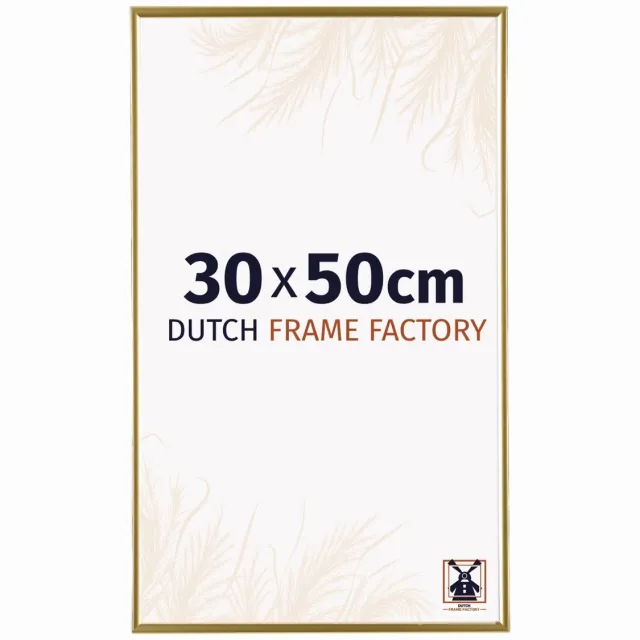 Dutch Frame Factory Fotolijst 30x50 cm - Kunststof - Goud - Easy