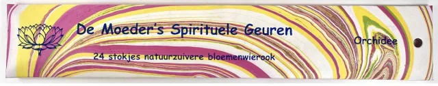 De Moeder's Geuren De Moeder’s Spirituele Geuren Wierook Orchidee – 24 lange wierook stokjes – 100% Natuurlijke Wierook mutli
