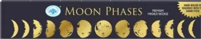 Green Tree Wierookstokjes 'Moon Phases', Green Tree, 15 gram