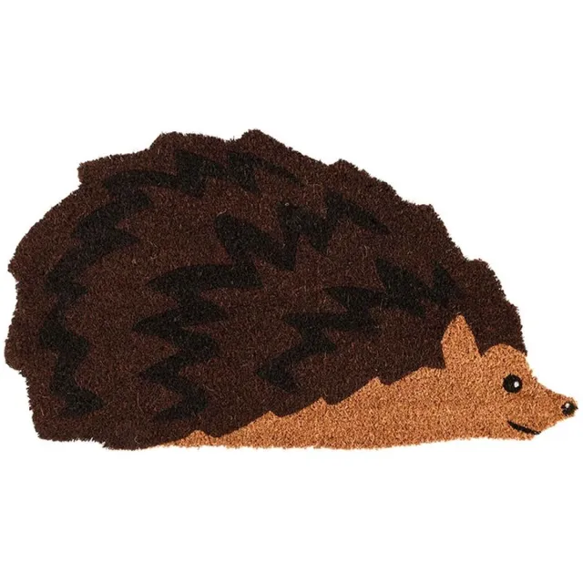 Esschert Design Deurmat Egel Bruin