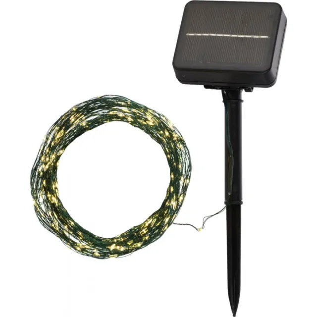 Sirius Knirke Solar Lichtslinger – 120 LED Lampjes – Buiten Tuinverlichting